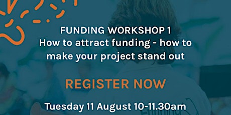 Funding workshop 1: How to attract funding primary image