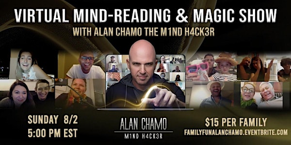 Interactive Family Fun with Mentalist Alan Chamo