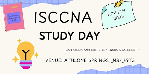Image principale de Irish Stoma and Colorectal Nurses Study Day