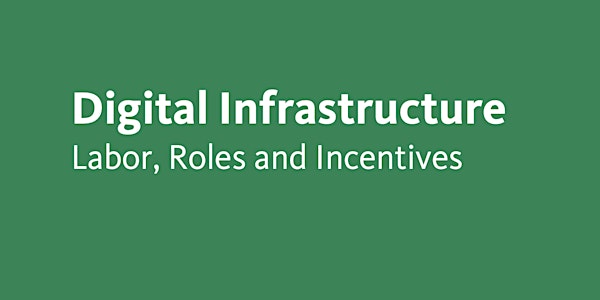 Digital Infrastructure: Labor, Roles and Incentives