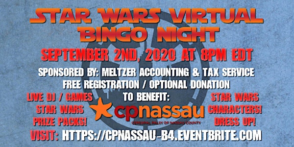 Star Wars Bingo with CP Nassau (09.02)