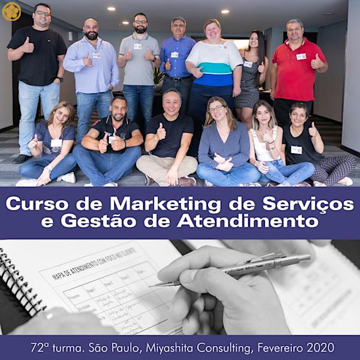 Imagem do evento Curso de Marketing de Serviços e Gestão de Atendimento - 73ª turma. Manaus