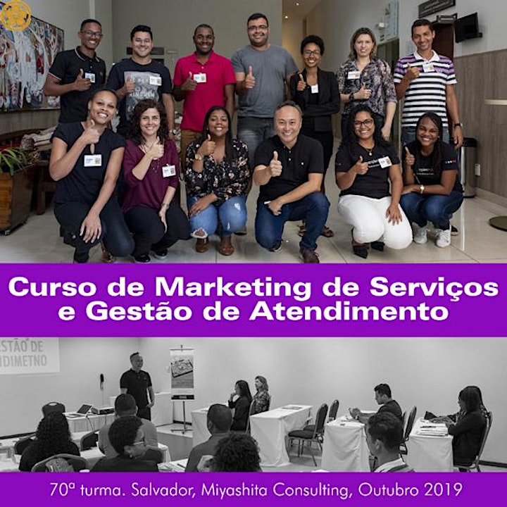 Imagem do evento Curso de Marketing de Serviços e Gestão de Atendimento - 73ª turma. Manaus