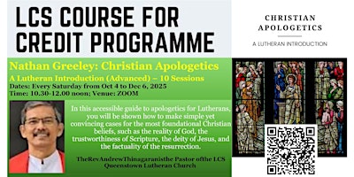 Image principale de Christian Apologetics - A Lutheran Introduction