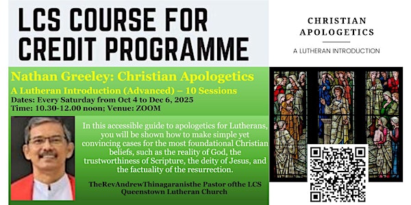 Christian Apologetics - A Lutheran Introduction