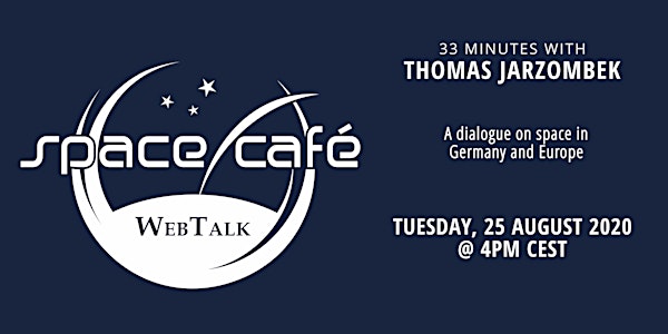 Space Café WebTalk -  "33 minutes with Thomas Jarzombek"