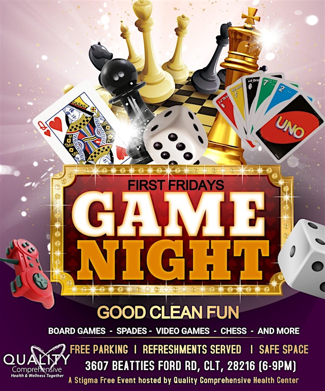Imagen principal de Breathe's First Friday Game Night