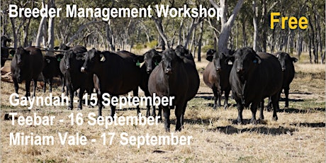 Breeder Management Workshop primary image
