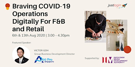 Braving COVID-19 Operations Digitally for F&B and Retail primary image