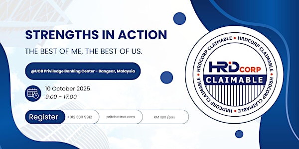Strengths in Action: The Best of Me, The Best of Us (HRDC Claimable)