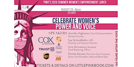 PINK's 2020 Summer Empowerment Lunch - Use Your Voice! (FREE VIRTUAL EVENT)