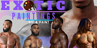 Imagem principal do evento Los Angeles Exotic Paintings Male Model Sip & Paint BYOB!!