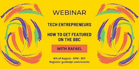 Webinar: Tech Entrepreneurs - How to get featured on the BBC primary image