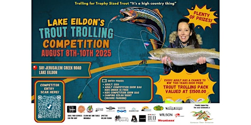 Image principale de Lake Eildon’s Trout Trolling Competition