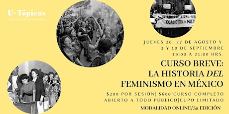 Imagen principal de Curso online: la historia del feminismo en México