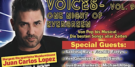 Hauptbild für VOICES - ONE NIGHT OF EVERGREEN