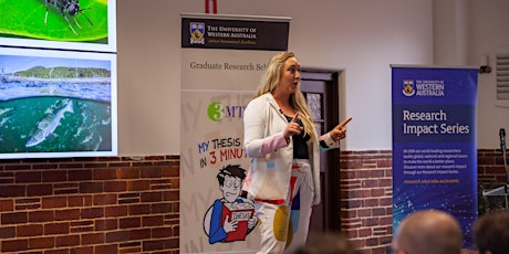 How to be an engaging public speaker: 3MT preparation event primary image