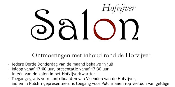 HofvijverSalon donderdag 20 augustus