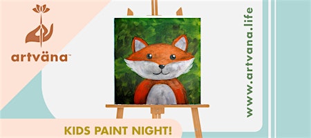 Artvana Kids & Family Paint Night at Dennys Puyallup September 2025 image