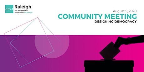 AIGA Raleigh Virtually Presents the August 2020 Community Meeting primary image