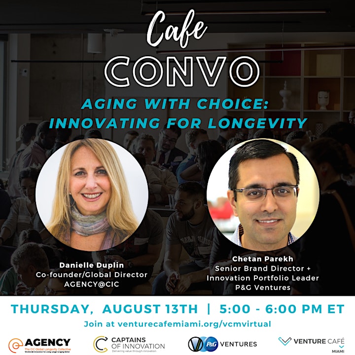 Aging with Choice: Innovating for Longevity ~ Cafe Convo with P&G Ventures image
