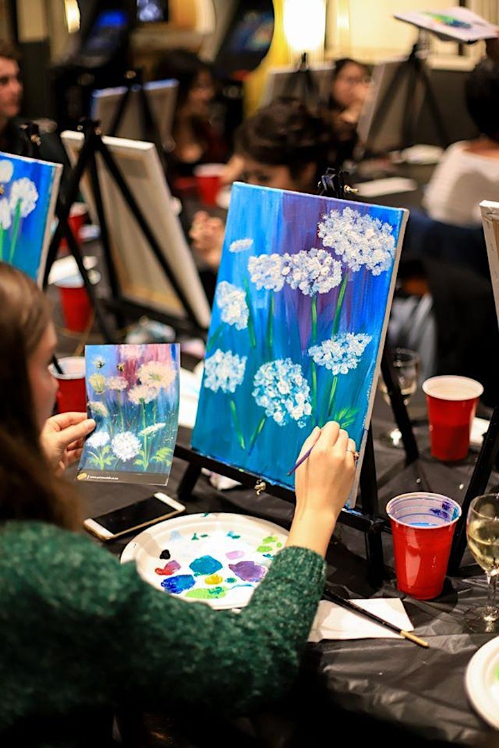 Sip n Paint Sat Arvo 4pm @Auckland City Hotel - Monet Water Lily! image