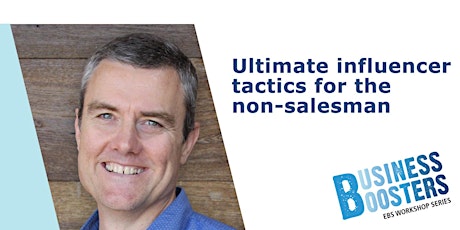 Workshop - Ultimate influencer tactics for the non-salesman primary image