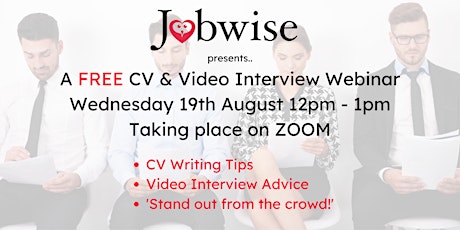 CV & Video Interview Webinar primary image