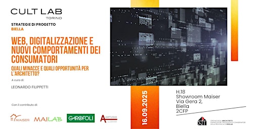 STRATEGIE DI PROGETTO BIELLA: Web, digitalizzazione primary image