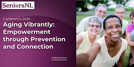 Imagen principal de Aging Vibrantly: Empowerment through Prevention and Connection (In-Person)