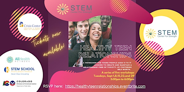 Workshops:  Healthy Teen Relationships