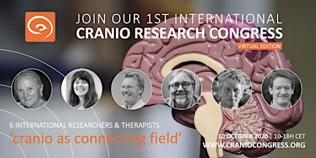 Primaire afbeelding van Cranio Research Congress 2020 (online+replay)