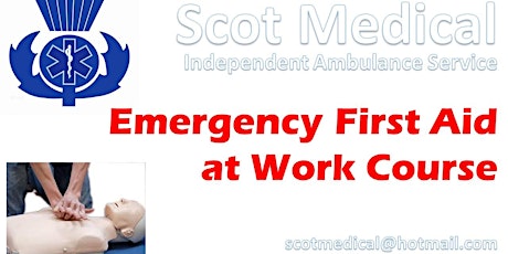 Image principale de Emergency First Aid at Work Course