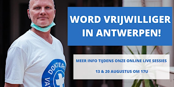 Online info sessie - Ik word vrijwilliger in Antwerpen