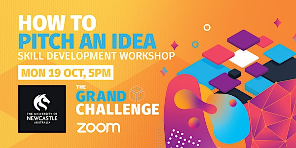 Grand Challenge Workshop: How to Pitch an Idea