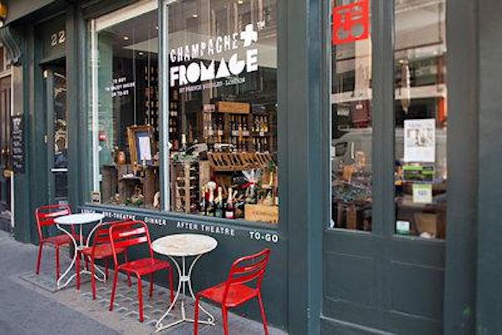 MASTERCLASS Champagne & Cheese Tasting LUNCH | COVENT GARDEN image
