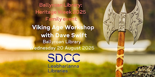 Image principale de Viking Age Family Friendly Workshop