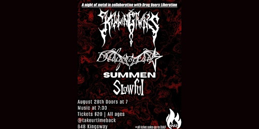 Image principale de Slawful, Summen, Deliquescent and Killing twins - Take Your Time