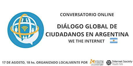 Imagen principal de Conversatorio preparatorio: Diálogo Global de Ciudadanos en Internet