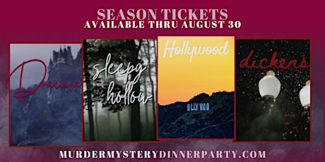 Mystery Dinner Season Tickets 2020
