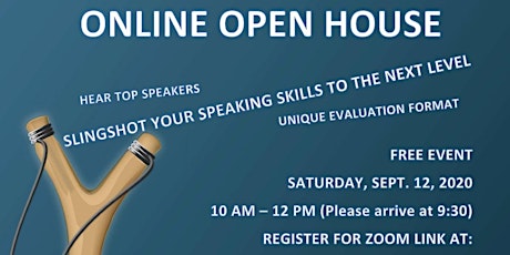 Keynote Online Open House - SlingshotYour Speaking Skills to the Next Level