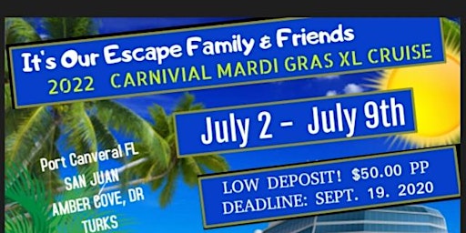 2022 Carnival Mardi Gras Cruise