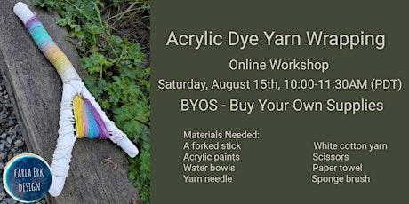 Acrylic Dye Yarn Wrapping Online Worksh
