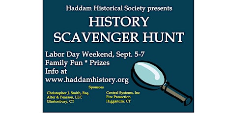 Haddam Historical Society History Scavenger Hunt primary image