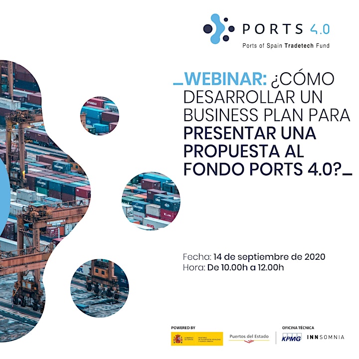 Imagen de ¿Cómo elaborar el Business Plan para Ports 4.0?