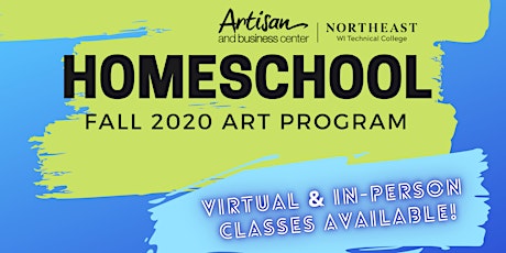 Fall 2020 Homeschool Art Classes primary image