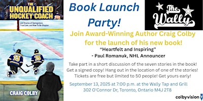 Image principale de The Unqualified Hockey Coach by Craig Colby Book Launch