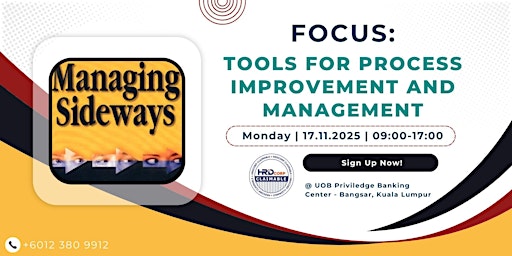 Image principale de FOCUS: Tools for Process Improvement and Management (HRDC Claimable)