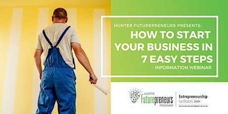 How to start your new business in 7 easy steps - WEBINAR primary image