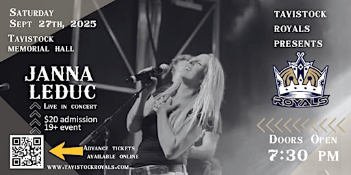 Imagen principal de JANNA LEDUC Live in Concert